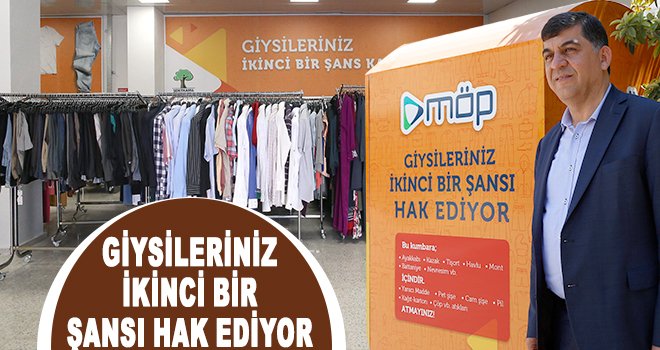 Şehitkamil'de giysilere ikinci bir şans veriliyor