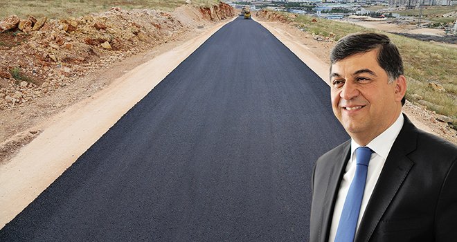 Şehitkamil'de modern yol çalışması