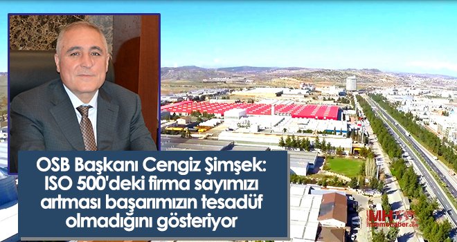 Şimşek: Gaziantep, kalkınmanın lokomotifi haline geldi