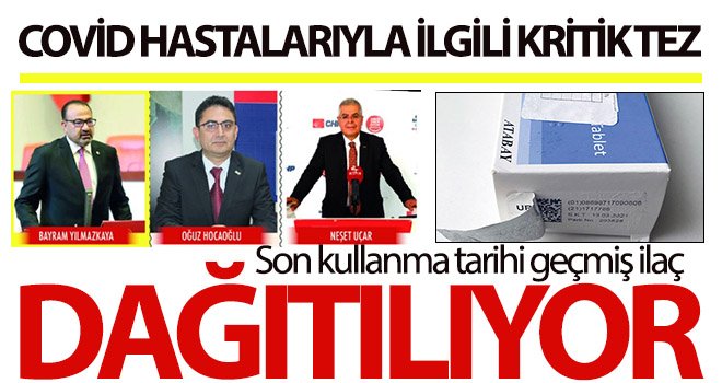 Son kullanma tarihi geçmiş ilaç dağıtılıyor