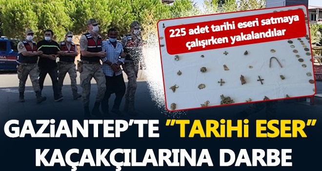 Tarihi eserleri satmaya çalışan 2 şüpheli yakayı ele verdi