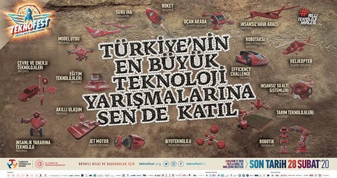 TEKNOFEST için başvurularda sona yaklaşılıyor