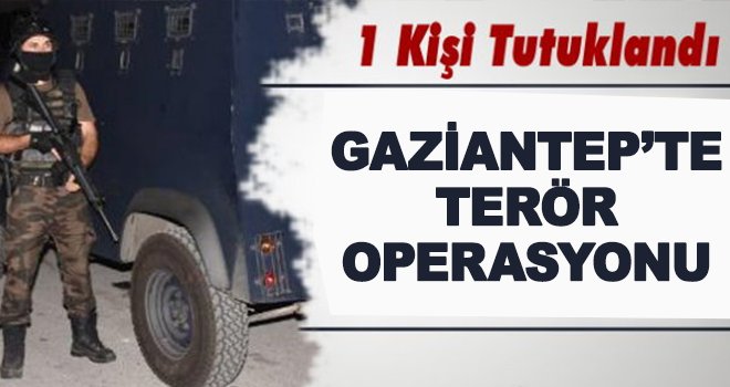 Terör operasyonunda 3 kişiden 1'i tutuklandı!