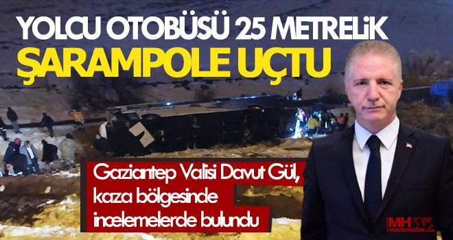 Tırla çarpışan yolcu otobüsü şarampole devrildi!