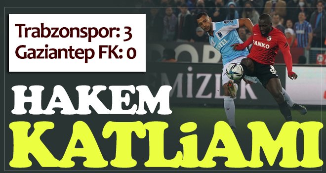 Trabzonspor - Gaziantep FK: 3-0