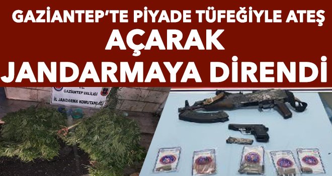 Tüfekle rastgele ateş açtı! Korku dolu dakikalar yaşattı