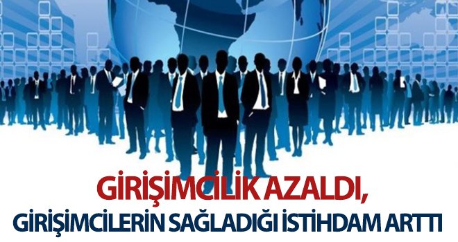 TÜİK açıkladı! Girişimcilik azaldı