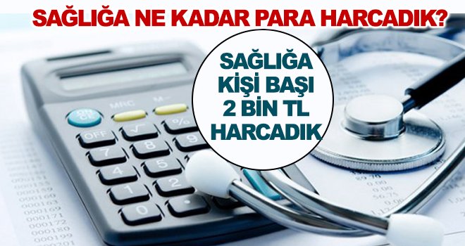 TÜİK açıkladı! Sağlığa 165 milyar harcadık