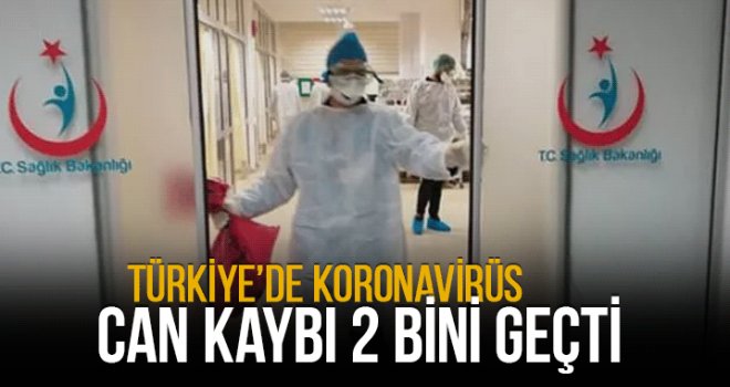 Türkiye'de 127 kişi daha koronavirüsten hayatını kaybetti