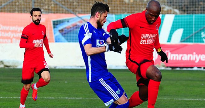 Ümraniyespor - Büyükşehir Gaziantepspor: 2- 1