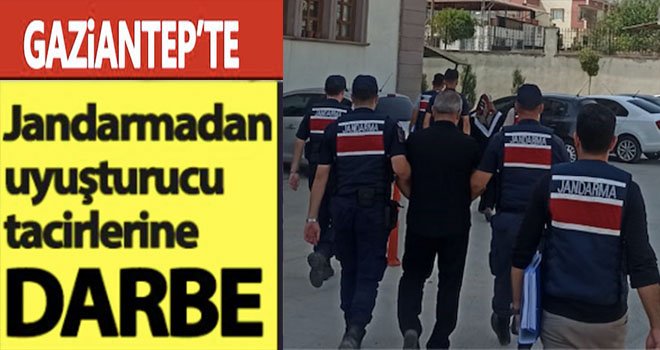 Uyuşturucudan aranıyordu jandarmadan kaçamadı!