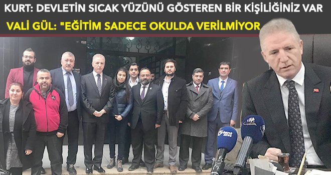 Vali Gül'den GBC'ye iade-i ziyaret