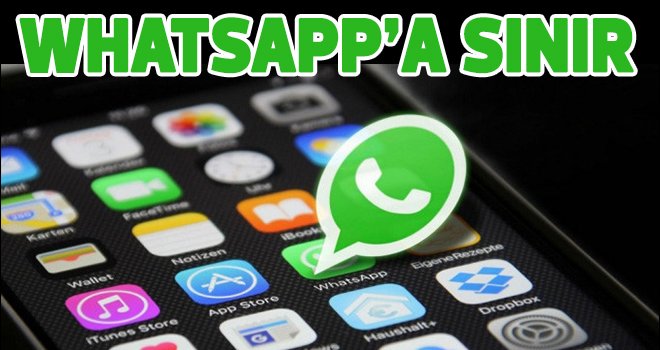 WhatsApp'a iPhone'larda sınırlama