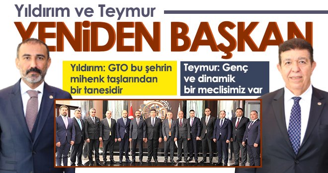 Yıldırım ve Teymur yeniden başkan...