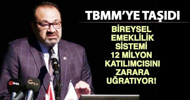 Yılmazkaya: Sistemde bulunan vatandaşlar zarar ediyor