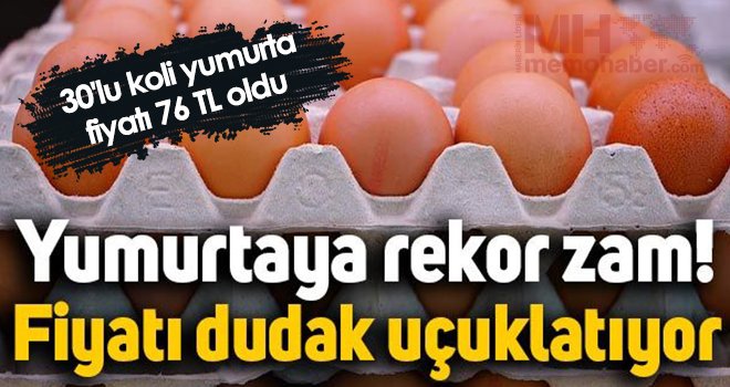 Yumurta fiyatları fırladı: Yüzde 400 zamlandı