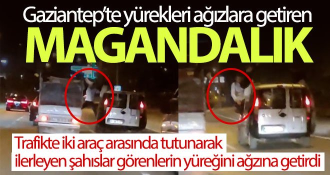 Yürekleri ağızlara getiren magandalarının cesareti ‘pes’ dedirtti