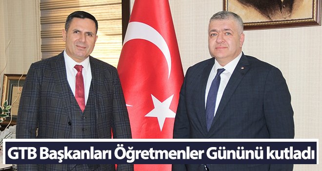  GTB Başkanları Öğretmenler Gününü kutladı