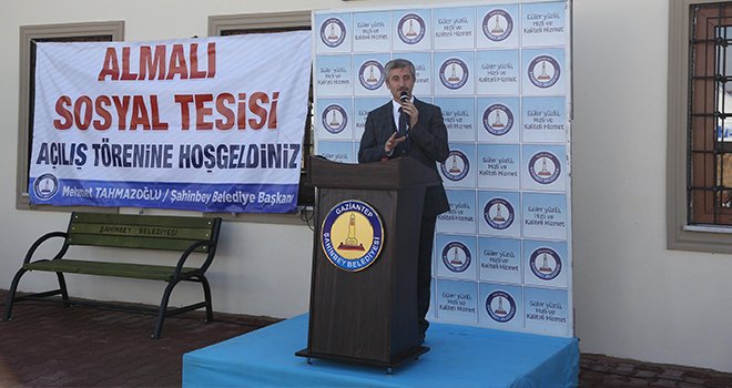 " Her mahalleye bir sosyal tesis yapmayı planlıyoruz"