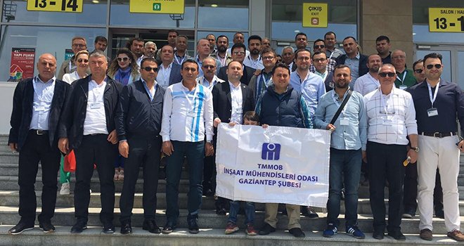  İnşaat Mühendisleri İstanbul Build fuarında