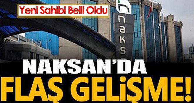  Naksan Plastik'in Yeni Sahibi Belli Oldu...