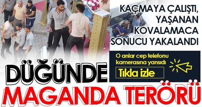  Sokak düğününde havaya ateş eden maganda gözaltına alındı 