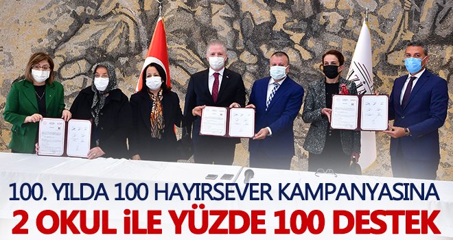 100. Yılda 100 Hayırsever kampanyasına Şölen Çikolatadan destek