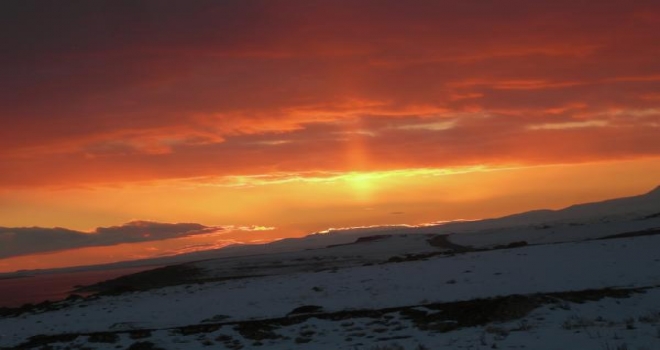 Dağ Kayağı İle Süphan Dağına Zirve Tırmanışı