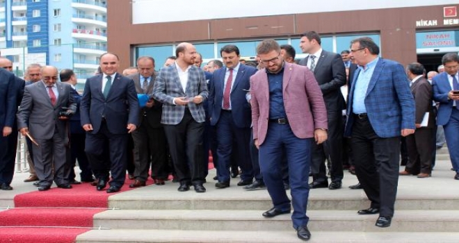 Bilal Erdoğan, Kastamonuda Ziyaretlerde Bulundu