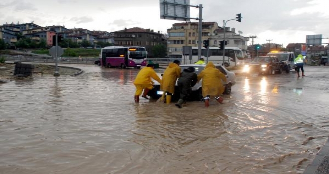 Kastamonuda Yağmur Etkili Oldu