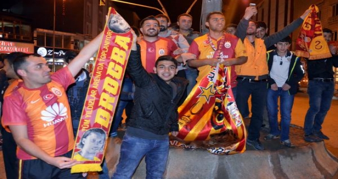 Ağrıda Galatasaray Coşkusu