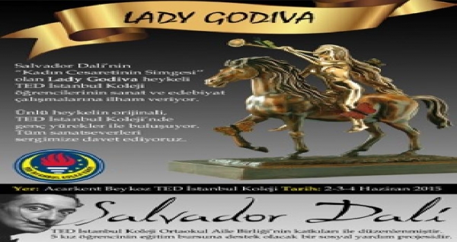 Dalinin Lady Godivası Ted Kolejinde Sergilenecek