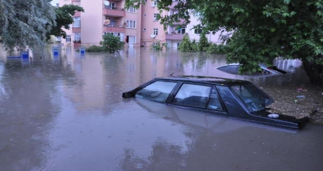 Çerkezköy Sular Altında