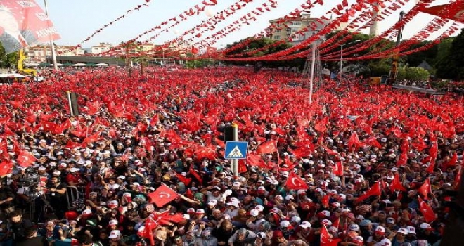 Erdoğan: Demokrasi Sancağı 7 Haziranda Daha Yüksek Bir Burca Dikilecek (Ek Fotoğraflar)