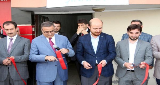 Bilal Erdoğan, Şırnakta Türgev Temsilciliğinin Açılışını Yaptı