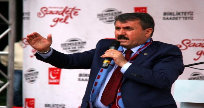 Trabzonda Milli İttifak Mitingi