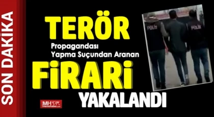 PKK/KCK silahlı terör örgütü propagandasından cezası bulunan şahıs yakalandı