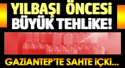 Polis yılbaşı öncesi 350 litre kaçak alkol ele geçirildi