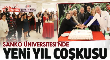 SANKO Üniversitesi’nde yeni yıl coşkusu