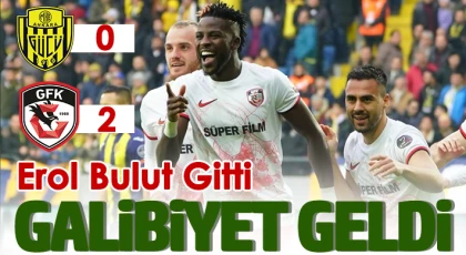 Gaziantep FK Kendine Geldi! Ankaragücü - Gaziantep FK: 0-2