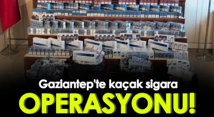 Gaziantep'te 4 bin 400 adet kaçak sigara ele geçirildi