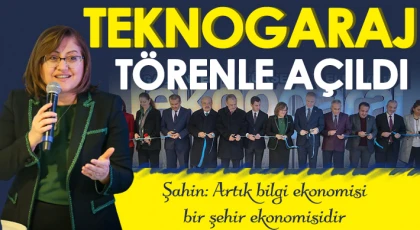 Gençlere olanaklar sunacak Teknogaraj törenle açıldı