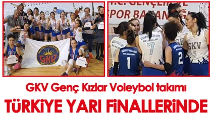 Kolej Vakfı Genç Kızlar Voleybol takımı Türkiye yarı finallerinde