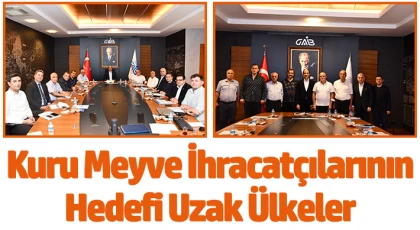 Kuru Meyve İhracatçılarının Hedefi Uzak Ülkeler