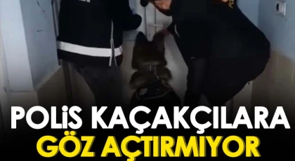 Polisten kaçakçılara darbe