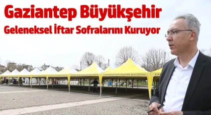 Günlük 20 Bin Kişiye İftar İkramında Bulunacak