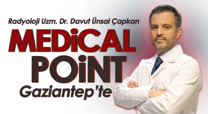 Radyoloji Uzm. Dr. Davut Ünsal Çapkan  Medical Point Gaziantep’te