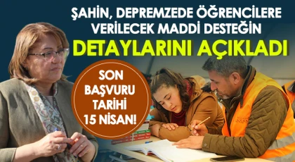 Şahin: Başvuru şartları uyan öğrencilerimize önümüzdeki hafta ödemelere başlıyoruz