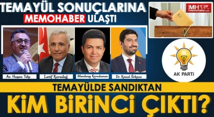 Temayül Yoklamasında İlk 4 Sırada Hangi İsimler Yer Aldı?