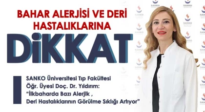 Bahar alerjisi ve deri hastalıklarına dikkat